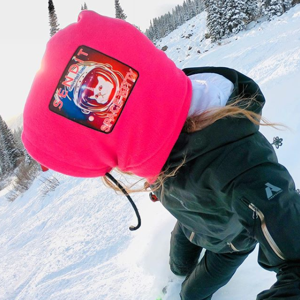Fuzzy Helmet Hoods Ski Gear Unicorn Picnic F UP