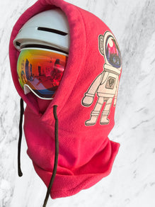 badass snowboarding helmet cover New 2024 Fuzzy Spacekitty Helmet Covers by Dyer. #WILDHOOD. F– UP